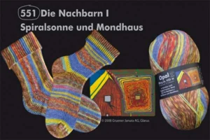 551 / 2100 Die Nachbarn I Spiralsonne und Mondhaus