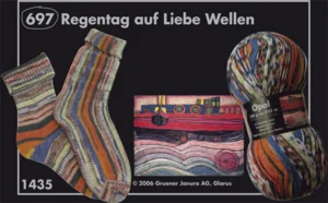697 / 1435 Regentag auf Liebe Wellen