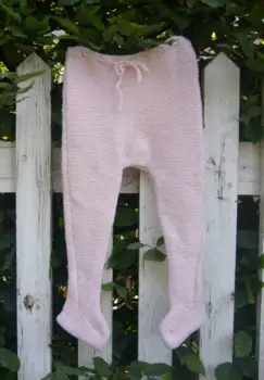 Gepard Retstrikkede babybukser