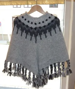 Gepard Barneponcho med mønster