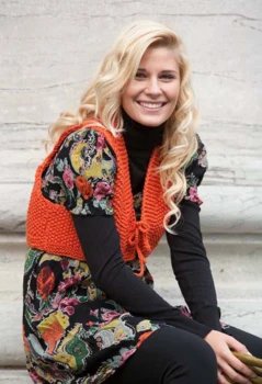 Gepard Vest i perlestrik
