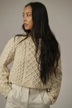 Gepard Raglansweater eller -kjole med snoninger