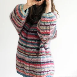 Gepard Freja – Multistribet sweater