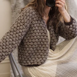 gepardgarn - bubbalo cardigan