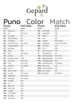 Color Match: Puno