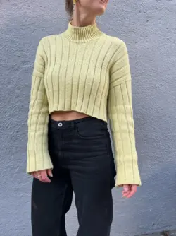 AÏA knit - The Wide Rib Sweater