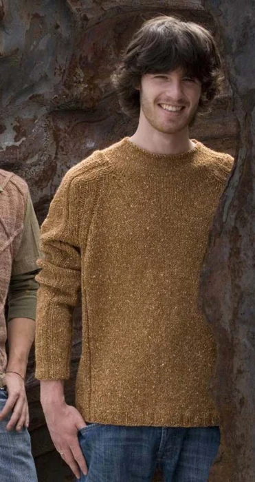 Gepard Herresweater med sadelskulder