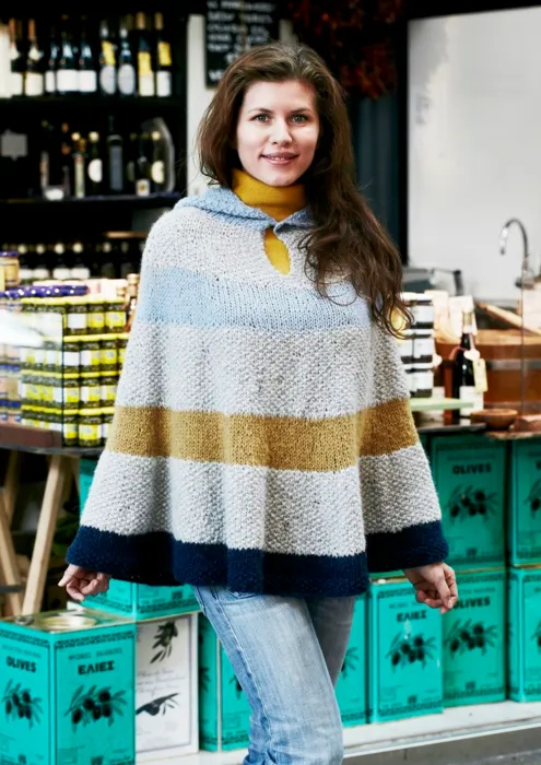 Gepard Poncho med hætte
