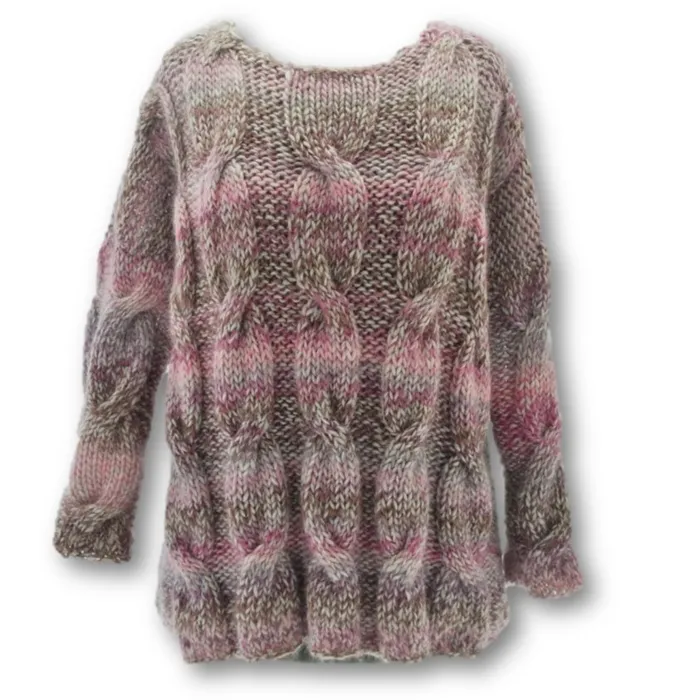 Gepard Sweater med store snoninger