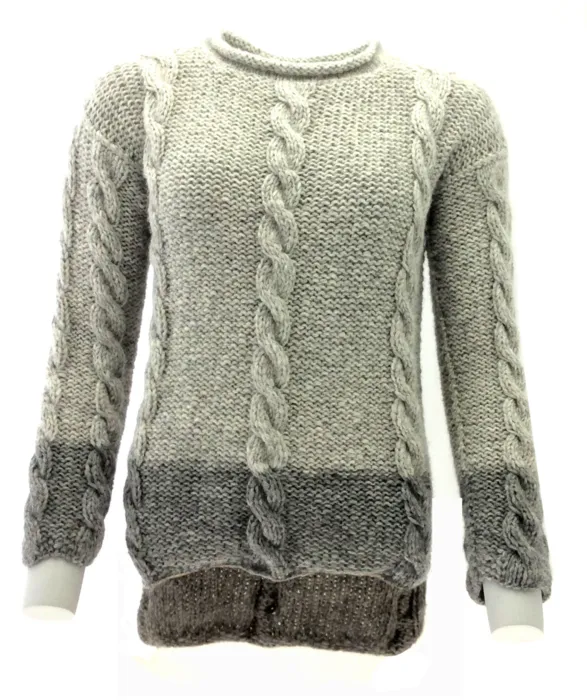 Gepard Sweater med enkelte snoninger