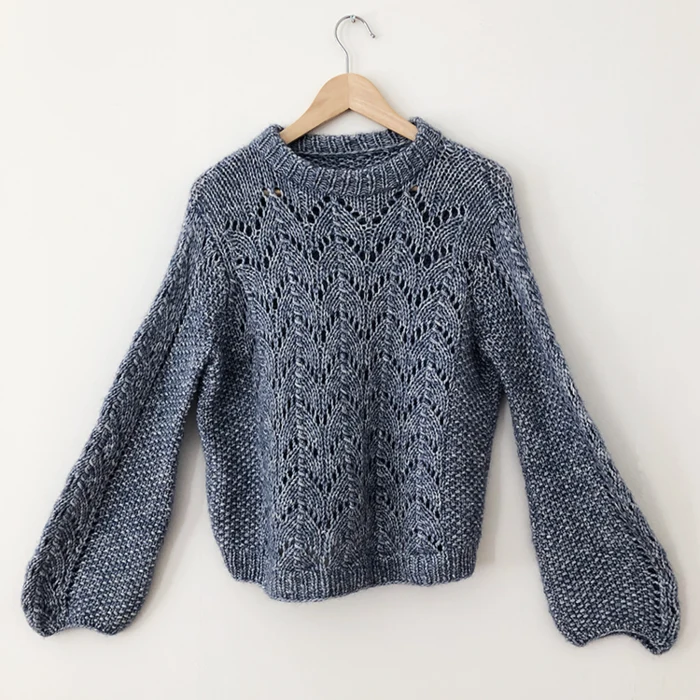 Gepard Kongming – sweater med ballonærmer D