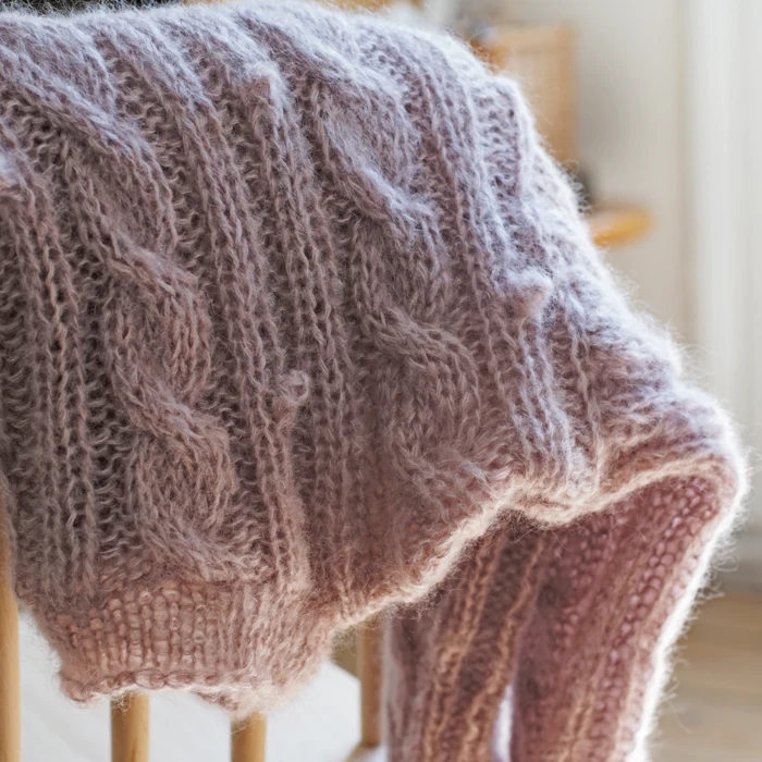 Gepard Kort Mohairsweater D