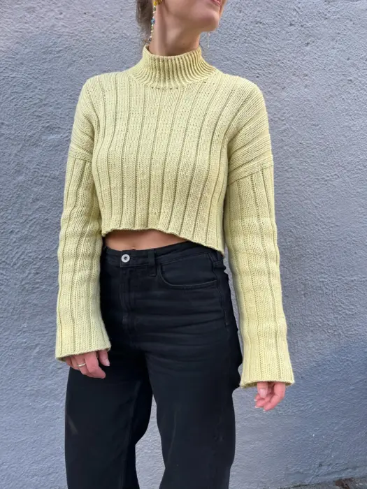 AÏA knit - The Wide Rib Sweater