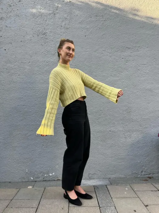 AÏA knit - The Wide Rib Sweater
