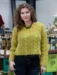 Gepard Mohairsweater kort med snoninger og bobler
