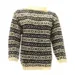 Gepard Nordiske mønsterborter, grå/råhvid sweater