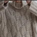 Gepard Vid sweater med italiensk hulmønster