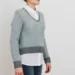 Gepard Spring sweater med V-hals
