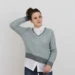 Gepard Spring sweater med V-hals D