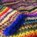 Gepard Gefion multistribet cardigan i mohair D