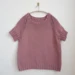 Gepard T-shirt med hulraglan og ribsnoning