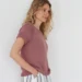 Gepard T-Shirt med hulraglan og ribsnoning D