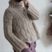 Gepard vid sweater med italiensk  hulmønster D