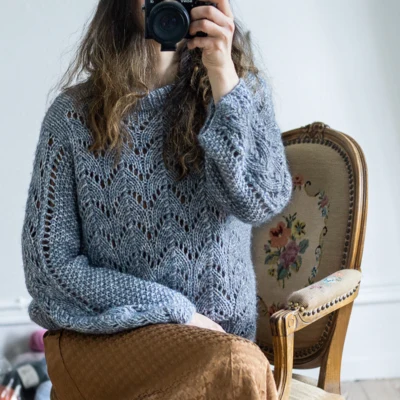 Gepard Kongming – sweater med ballonærmer D